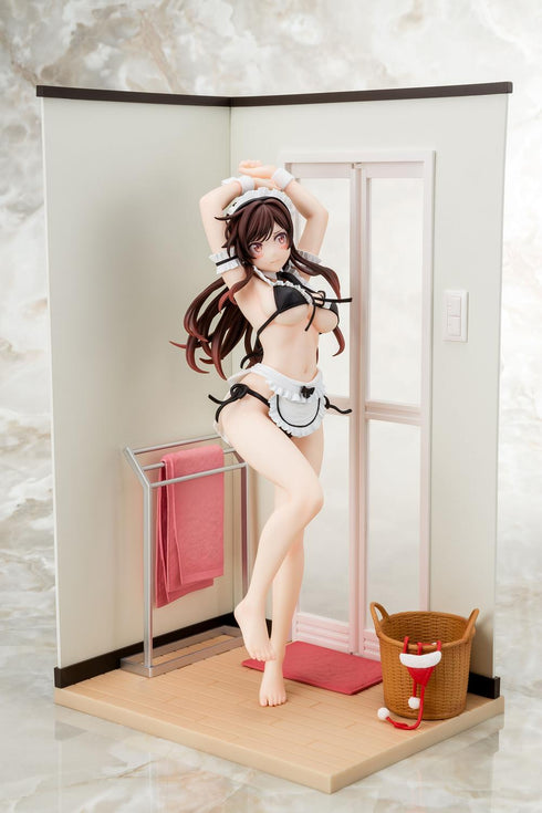 『彼女、お借りします』水原千鶴 メイドビキニniお着替えフィギュア